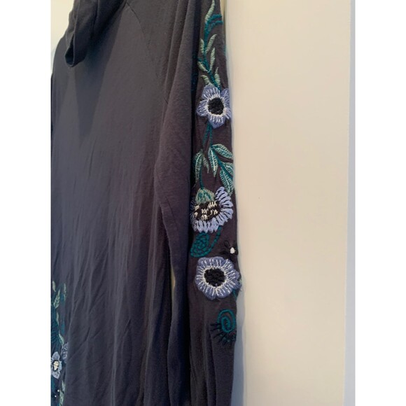 Soft Surroundings Floral Embroidered Dress - Picture 3 of 8